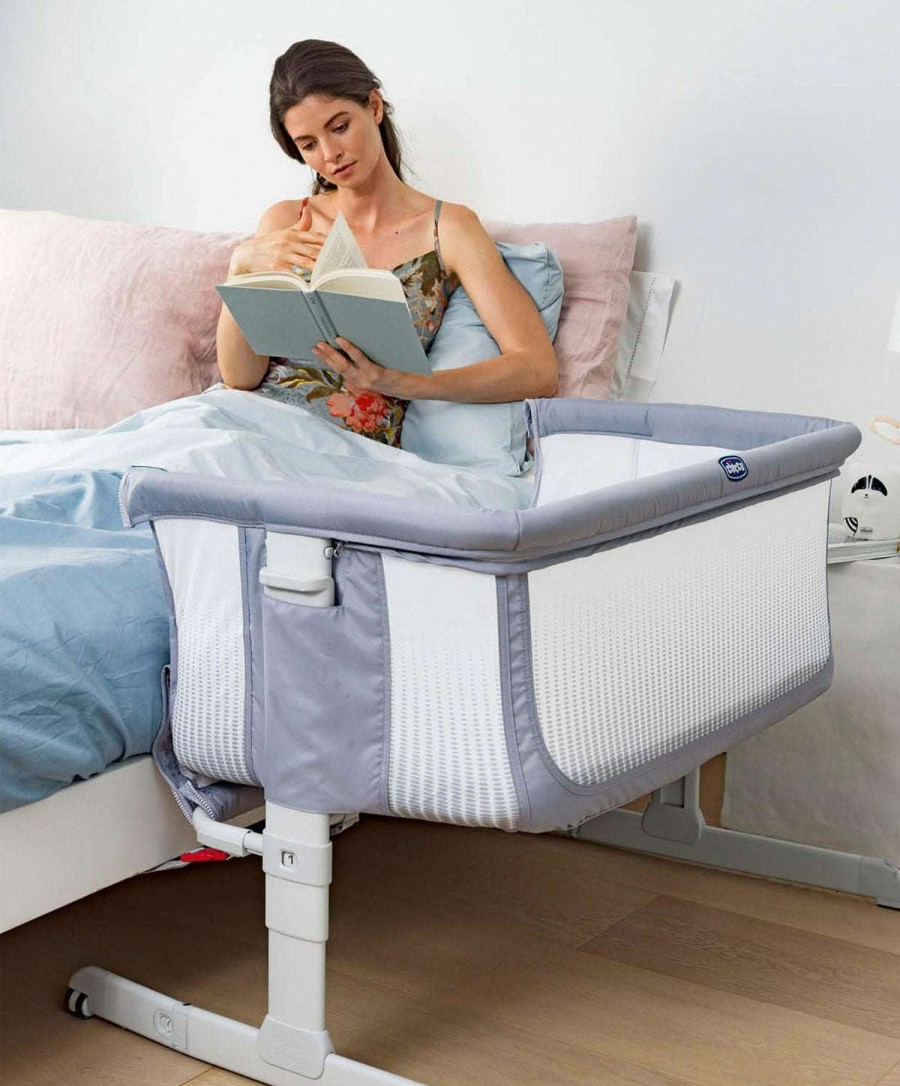 Nursery Furniture * | Chicco Next 2 Me Air 3-In-1 Bedside Crib Stone Sale Online