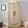 Nursery Furniture * | Atlas Wardrobe Light Oak Special Style