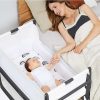 Nursery Furniture * | Snuzpod4 Bedside Crib With Mattress Slate Hot Selling