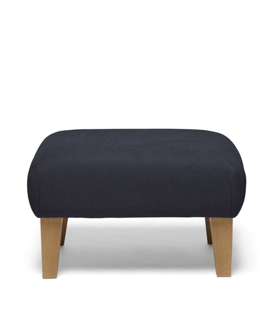 Nursery Furniture * | Nursery Footstool Navy Top Selling