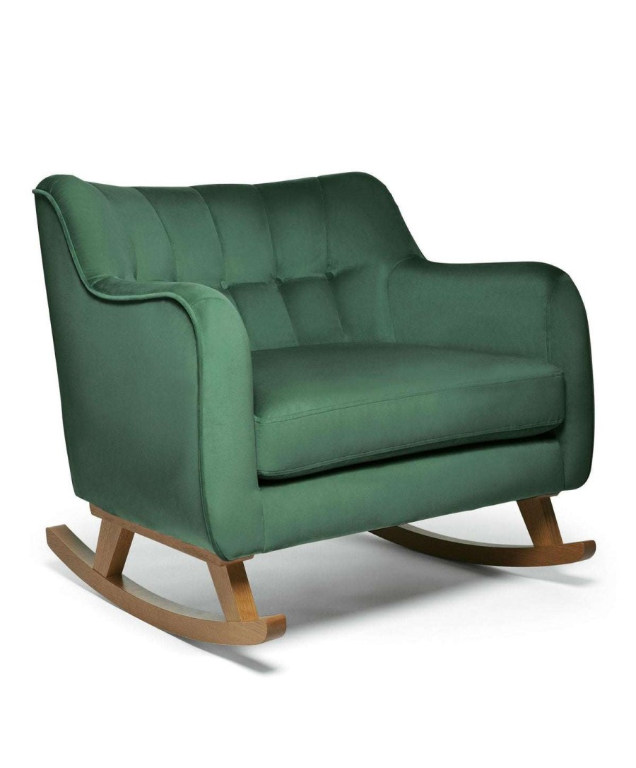 Hilston * | Hilston Cuddle Chair Emerald Velvet Sale Online