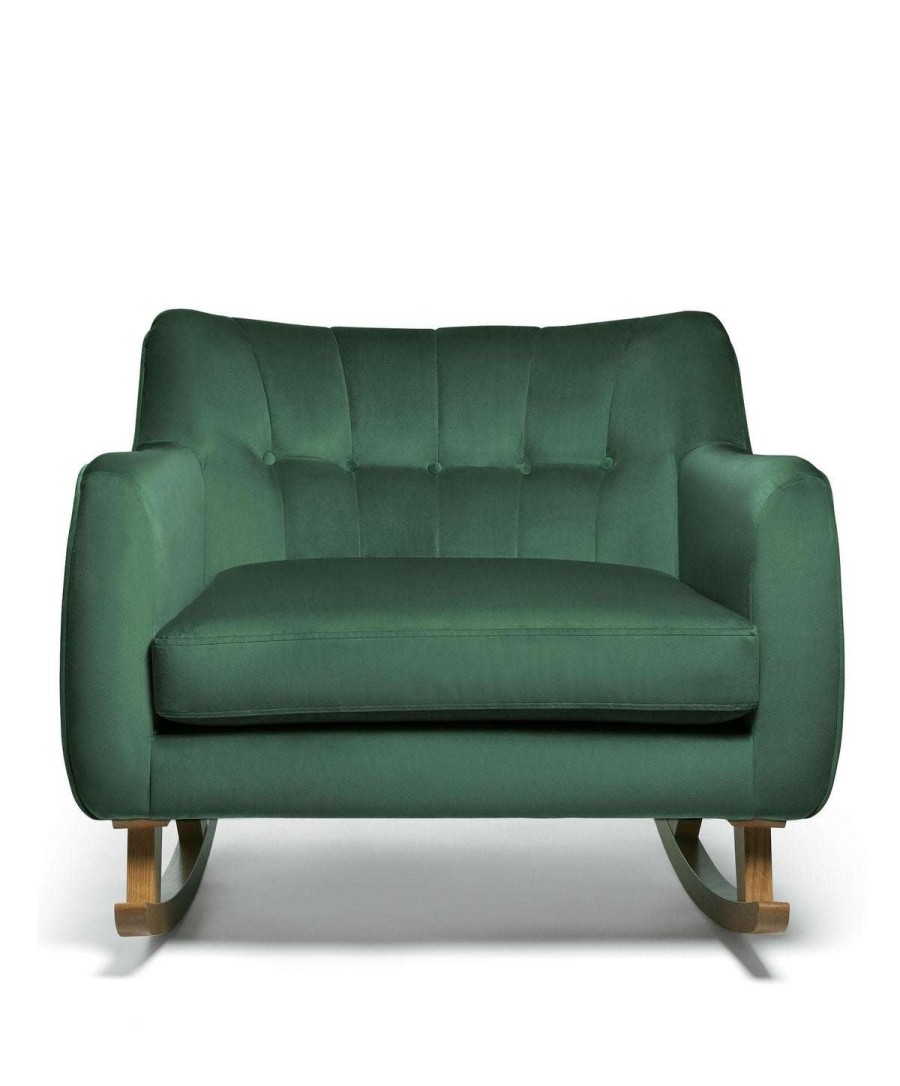 Hilston * | Hilston Cuddle Chair Emerald Velvet Sale Online