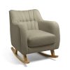 Hilston * | Hilston Nursing Chair Grey Boucle & Mid Oak Latest