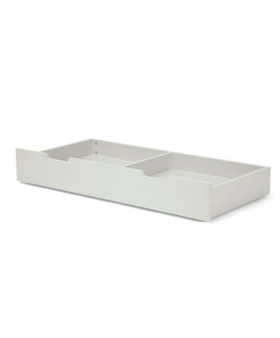 Furniture Collections * | Cotbed Underbed Storage Stone Grey Typical Style