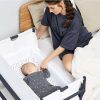 Nursery Furniture * | Snuzpod4 Bedside Crib With Mattress Navy Best Price