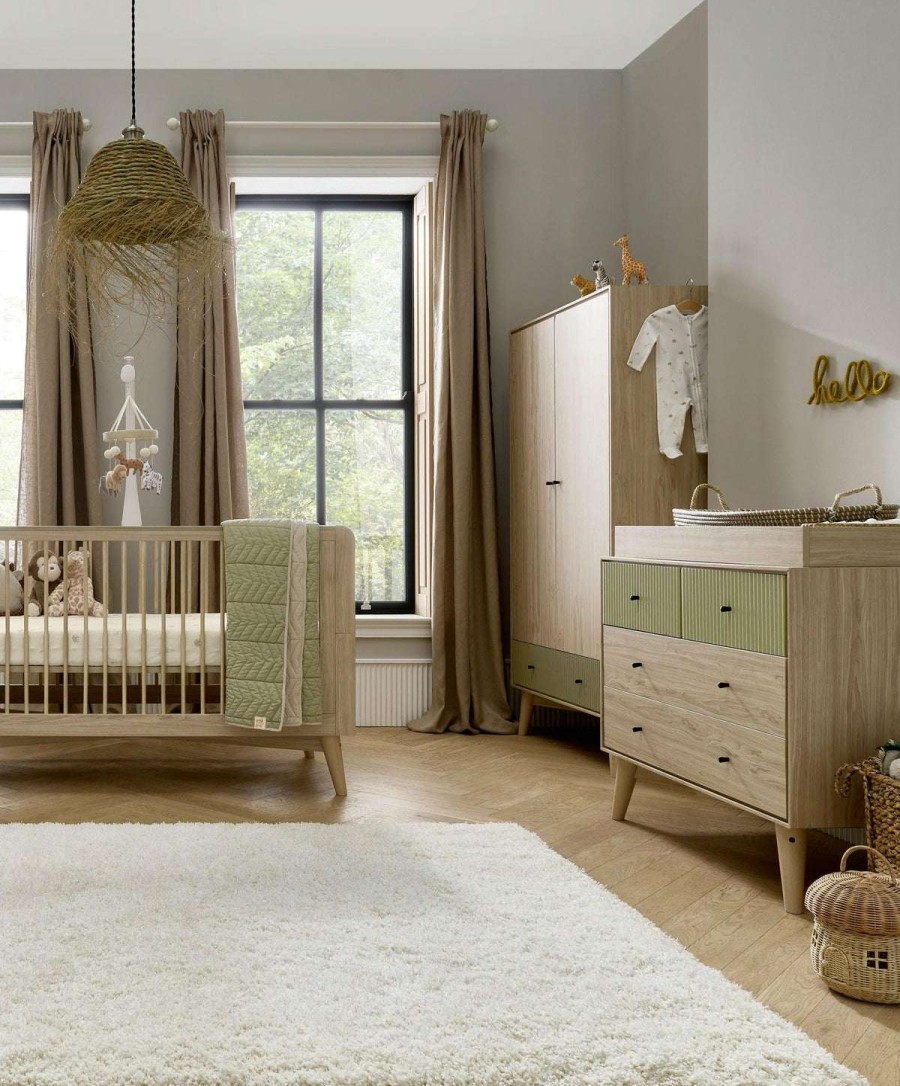 Furniture Collections * | Coxley 3 Piece Furniture Range Natural/Olive Green Top Selling