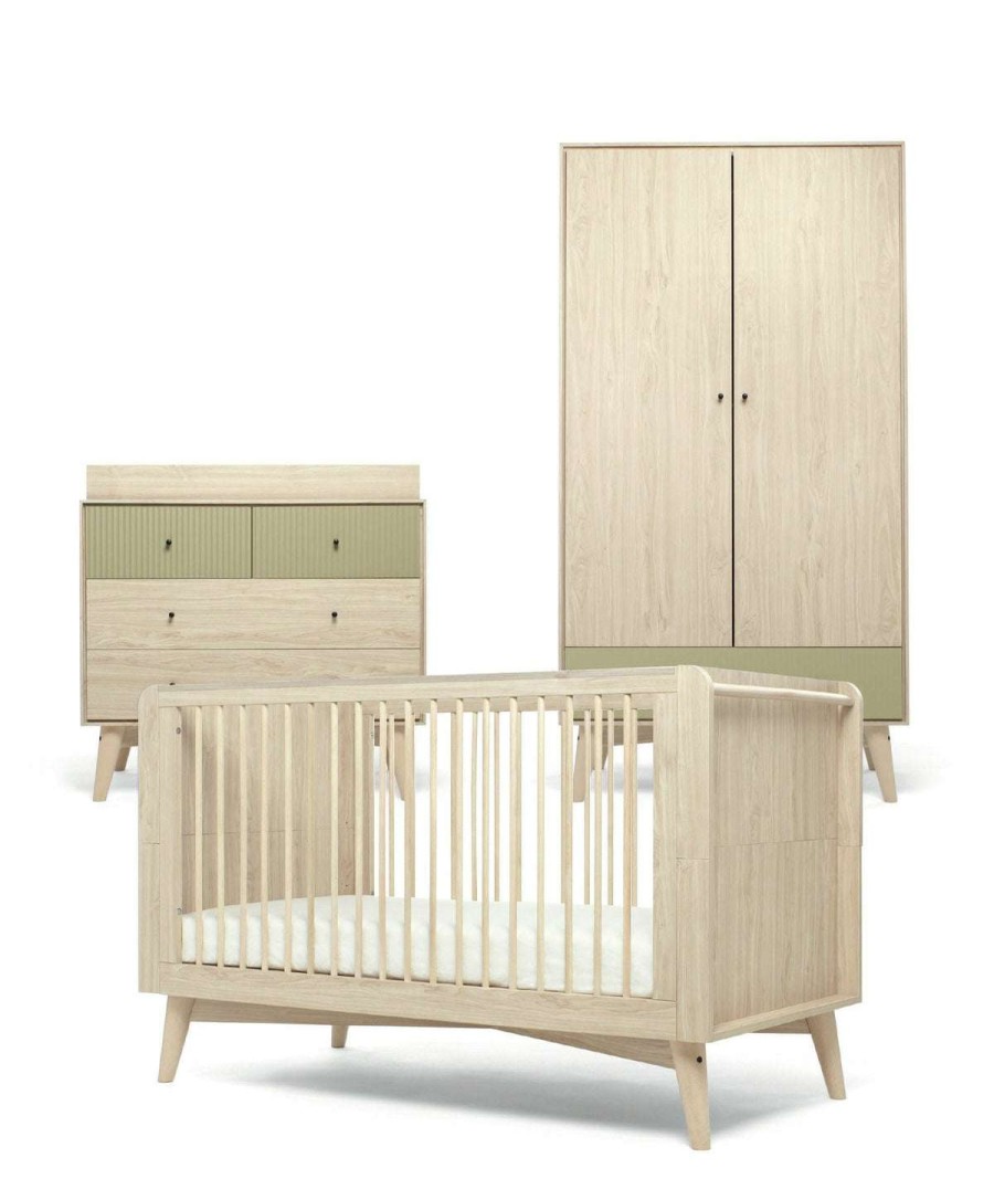 Furniture Collections * | Coxley 3 Piece Furniture Range Natural/Olive Green Top Selling