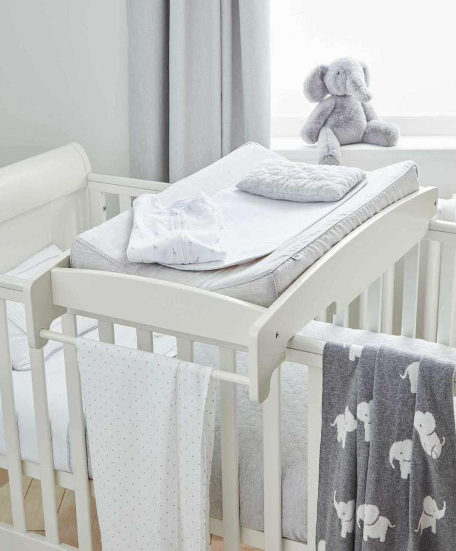 Furniture Collections * | Dover Baby Cotbed Range With Cot Top Changer & Underbed Storage White Crazy Deals