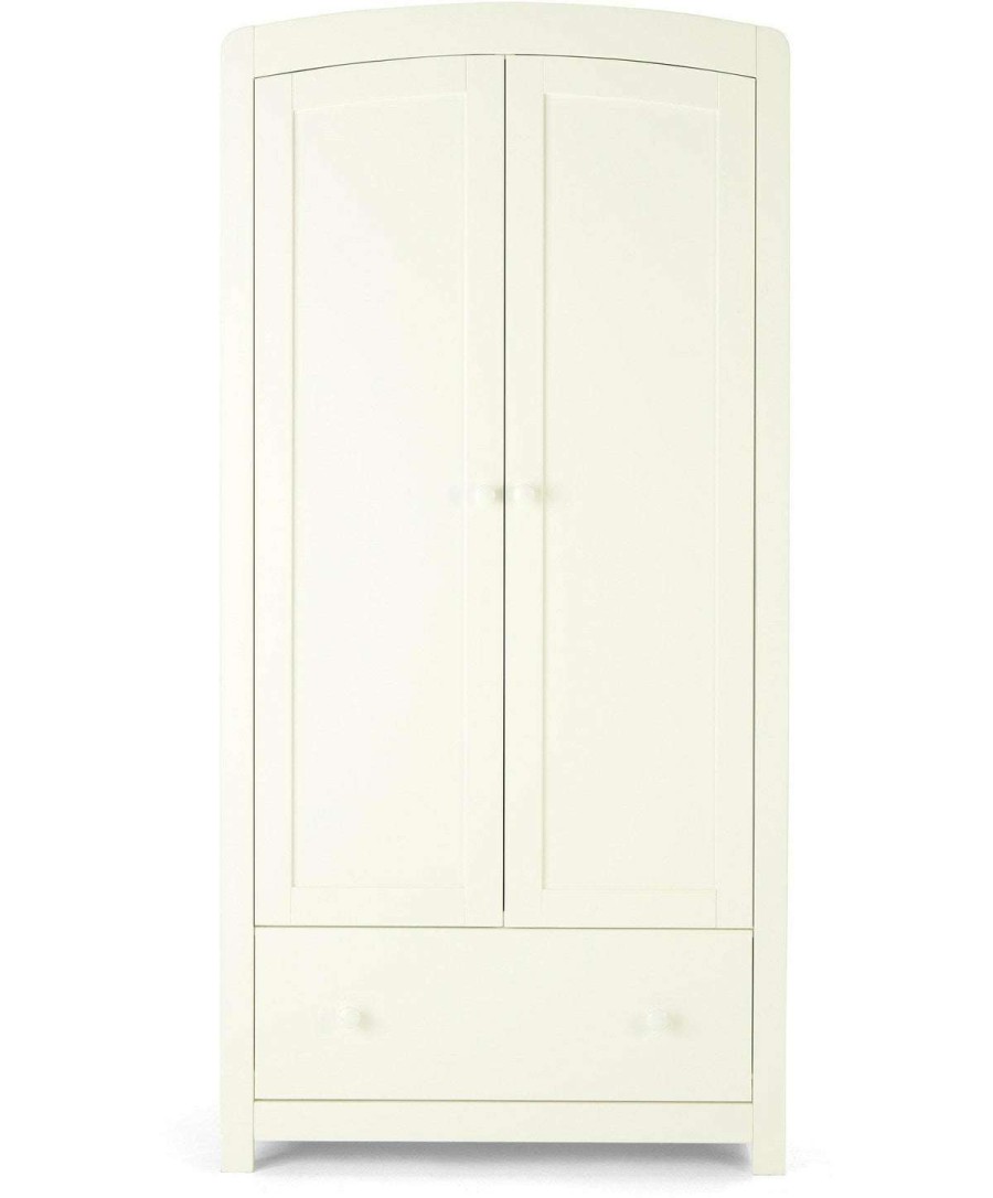 Furniture Collections * | Mia Nursery Wardrobe White Latest