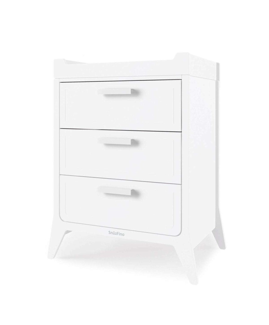 Snuzfino * | Snuzfino Changing Unit White Typical Style