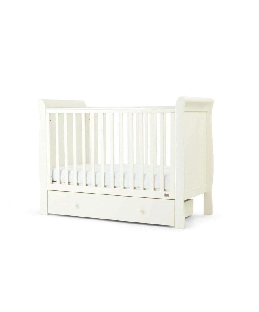 Furniture Collections * | Mia 3 Piece Cot, Dresser Changer And Wardrobe Range White Crazy Deals