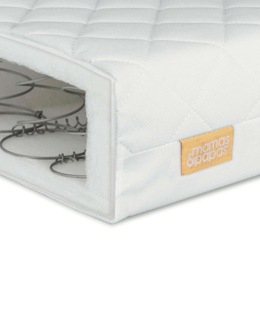 Baby Mattresses * | Essential Spring Cotbed Mattress & Anti-Allergy Mattress Protector Bundle Sale Online