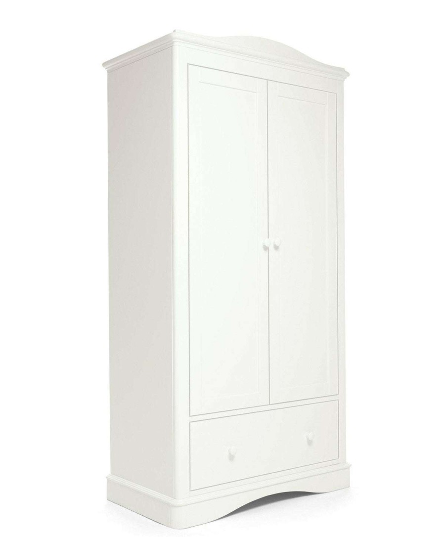 Furniture Collections * | Flyn Wardrobe White Typical Style