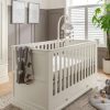 Furniture Collections * | Oxford Baby Cot Bed Pure White Top Sell