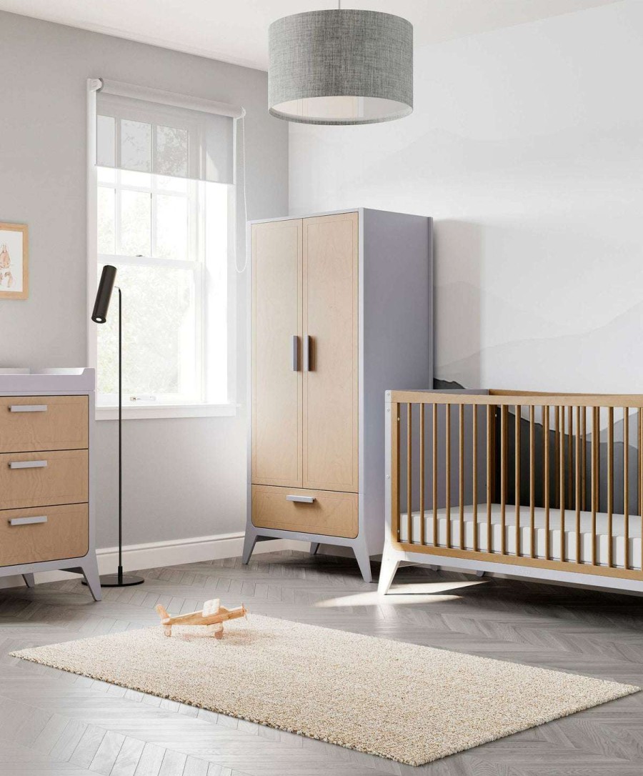 Snuzfino * | Snuzfino Cotbed, Changing Unit & Wardrobe Range Dove Gift Selection