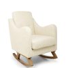 Nursery Furniture * | Bowdon Nursing Chair Sandstone Textured Weave & Mid-Oak Exquisite Gifts