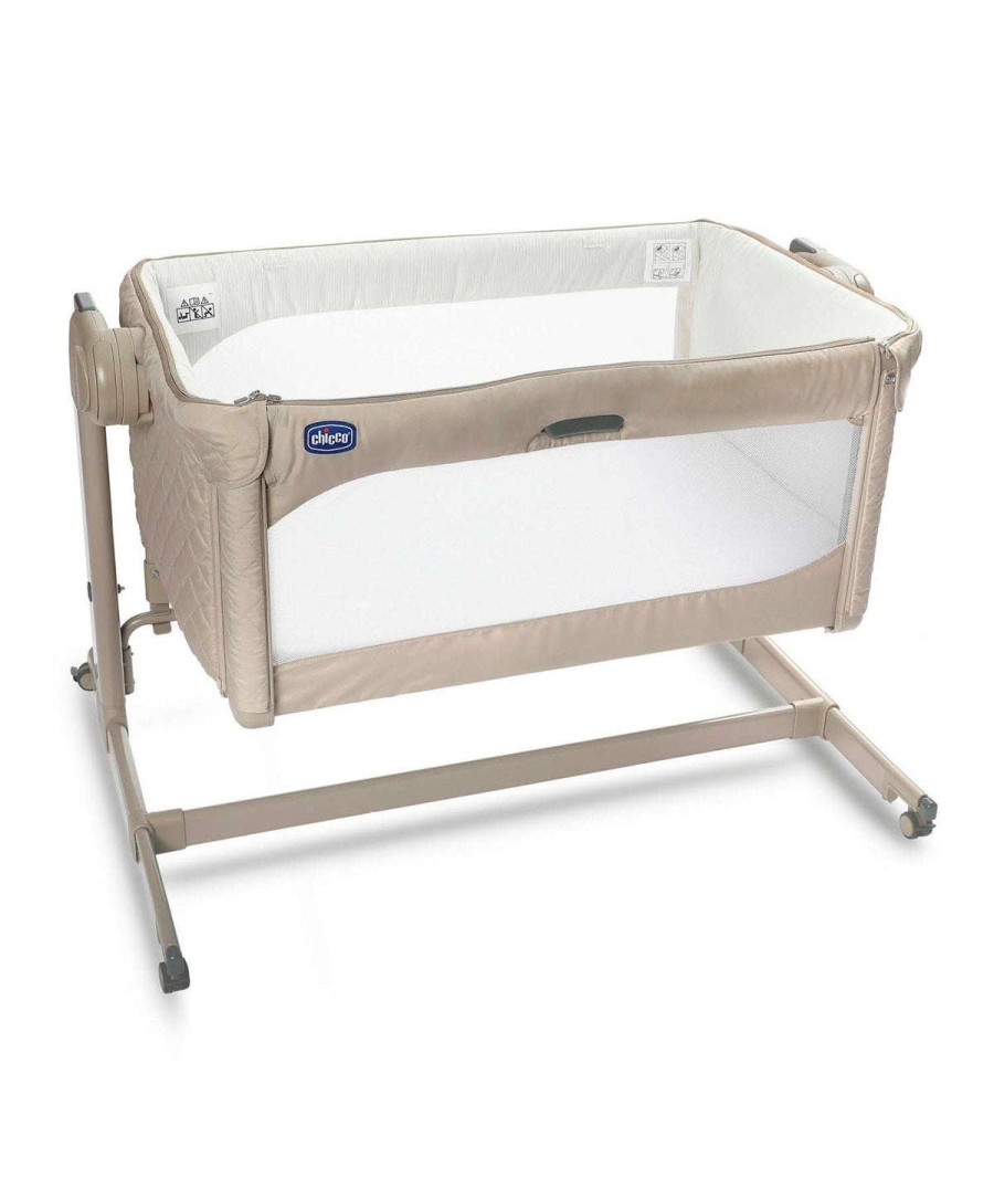 Nursery Furniture * | Chicco Next2Me Magic 2 Bedside Sleeping Crib Beige Typical Style