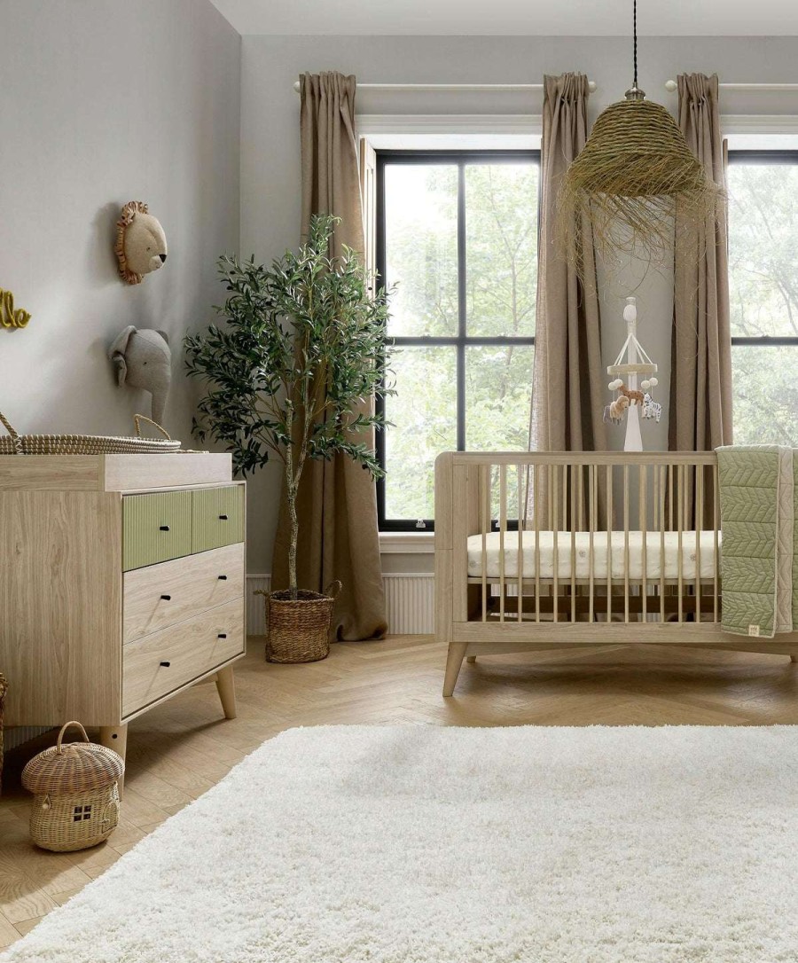 Furniture Collections * | Coxley 2 Piece Furniture Set Natural/Olive Green Top Sell