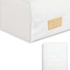 Baby Mattresses * | Essential Fibre Cotbed Mattress & Quilted Waterproof Mattress Protector Bundle Online Sales