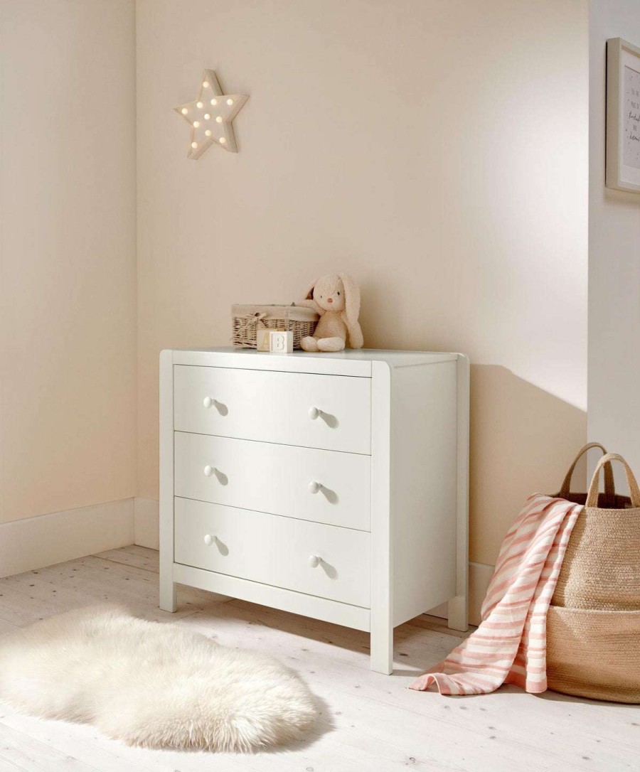 Furniture Collections * | Dover Dresser Changer White Crazy Deals