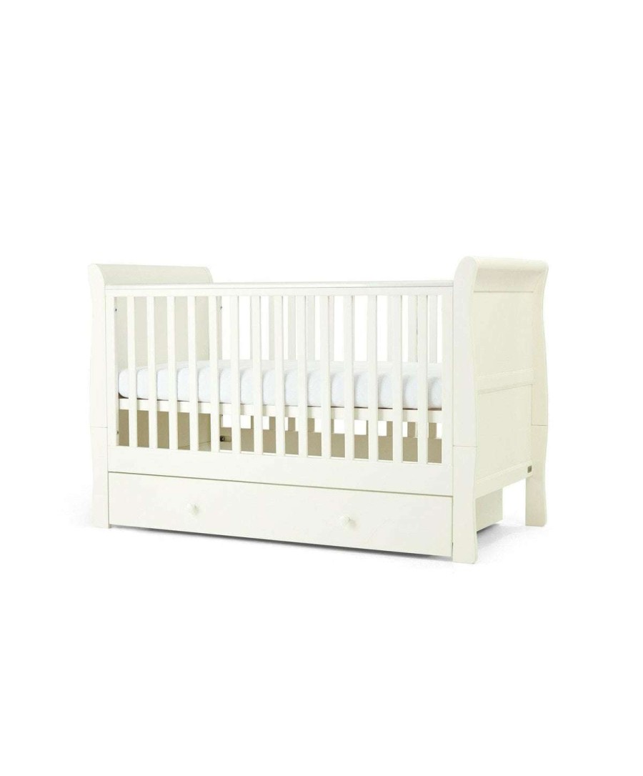 Furniture Collections * | Mia Cotbed Set With Cot Top Changer White Gift Selection