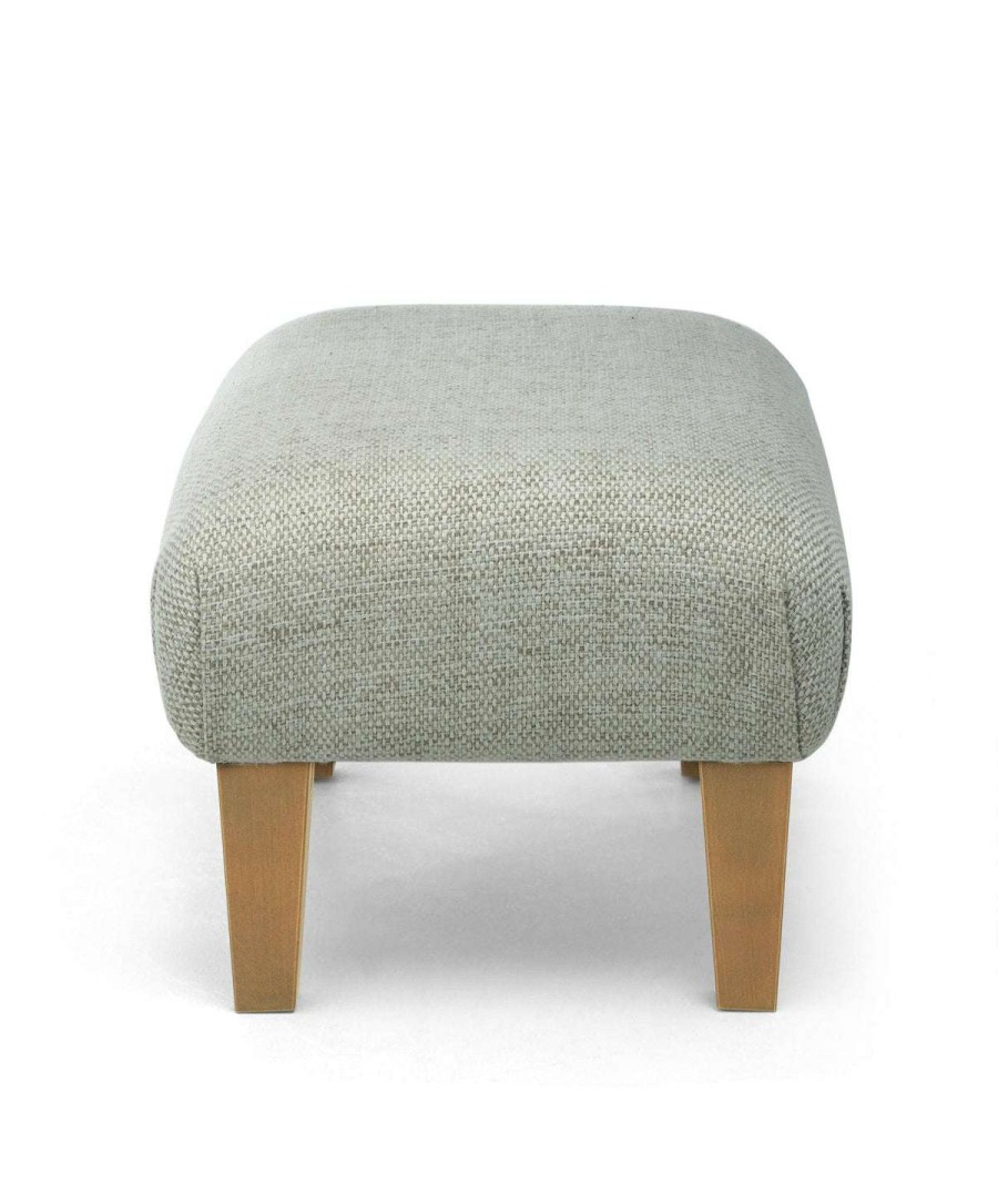 Hilston * | Hilston/Bowden Stool Dark Grey Textured Weave & Mid-Oak Latest