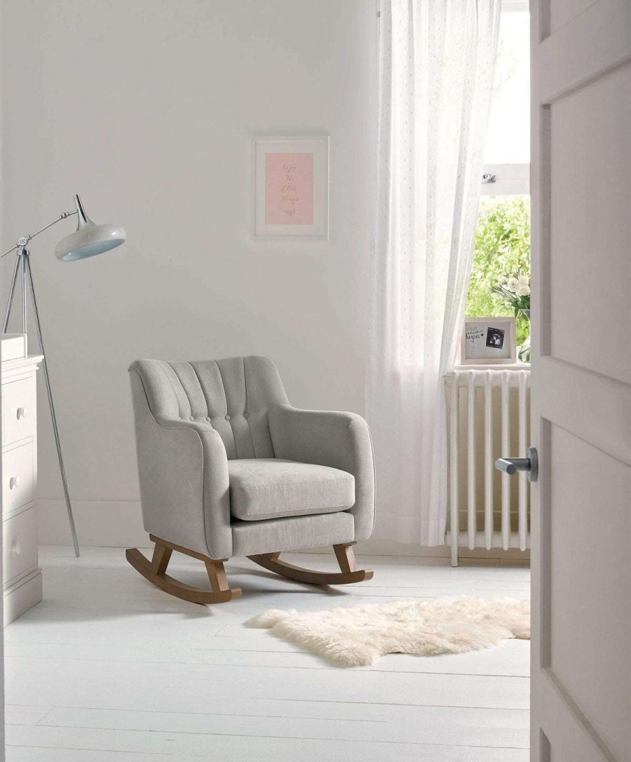 Hilston * | Hilston Nursing Chair Silver Featured