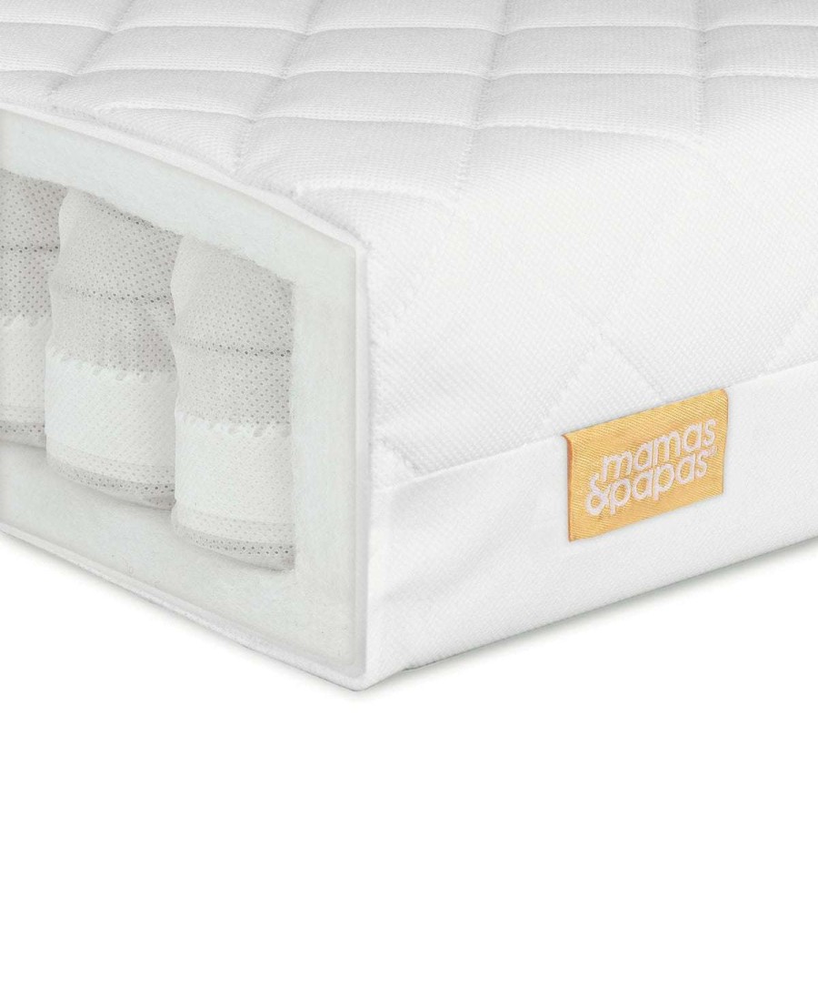 Baby Mattresses * | Essential Pocket Spring Cotbed Mattress Online Sales