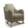 Nursery Furniture * | Bowdon Nursing Chair Grey Boucle & Mid-Oak Latest