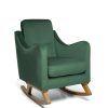 Nursery Furniture * | Bowdon Nursing Chair Emerald Velvet Typical Style